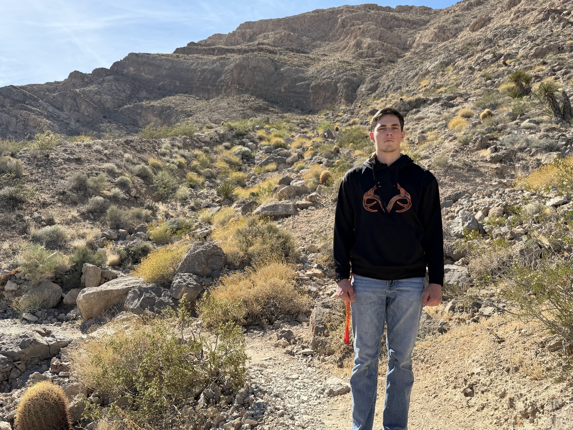 Elias and Dennis at the Neon Museum